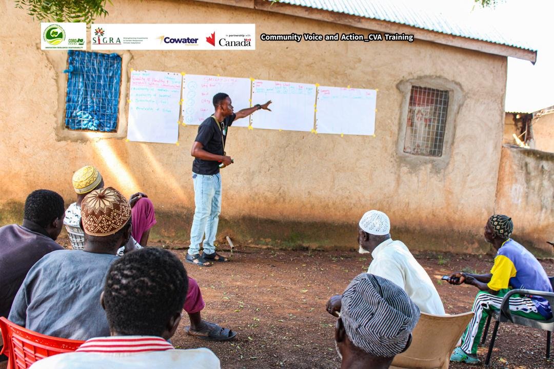 CORD Ghana team members gathered during a field or outreach activity.